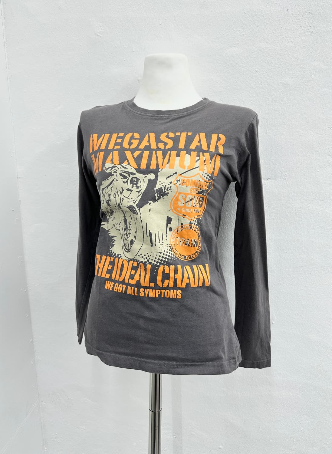 Vintage the ideal chain printing sleeve 상품이미지2