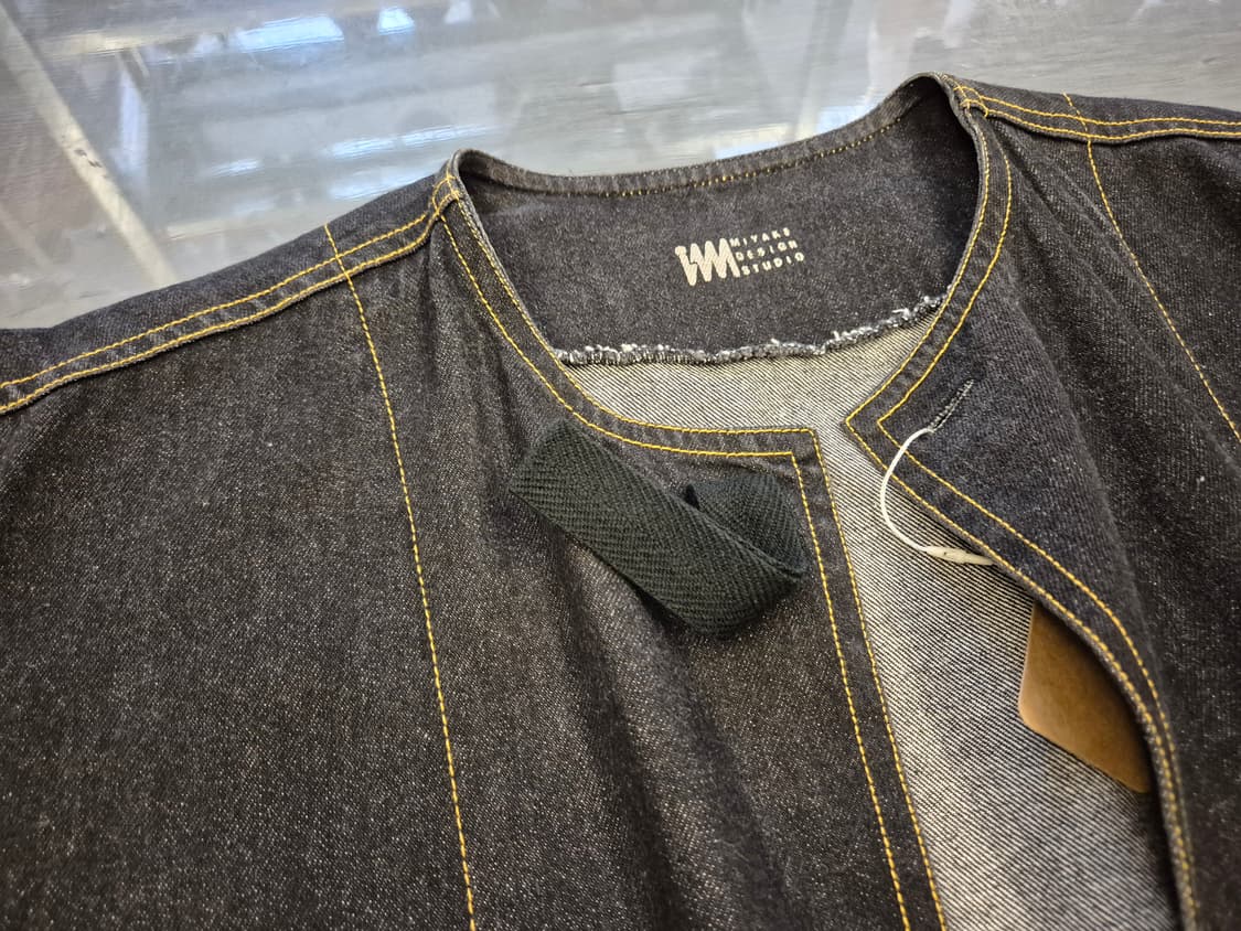 80s MIYAKE DESIGN STUDIO 이세이미야케 데님자켓 상품이미지5