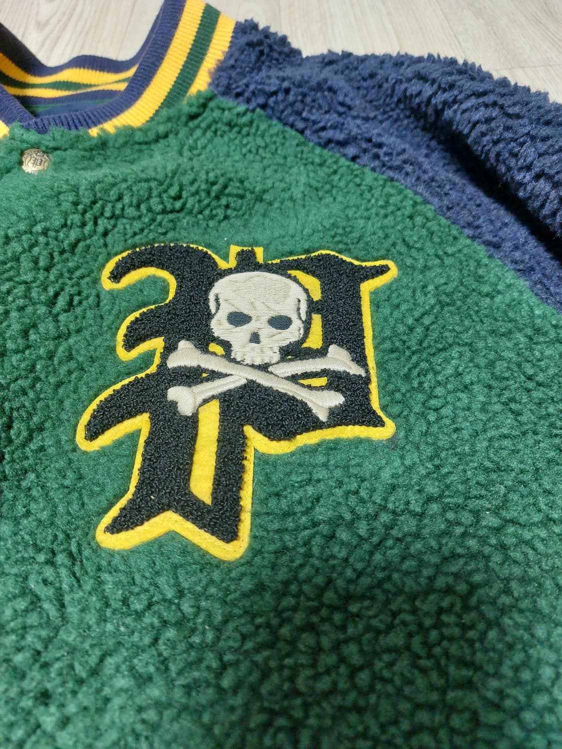 폴로 스컬 플리스 스타디움 바시티 후리스 L 상품이미지2