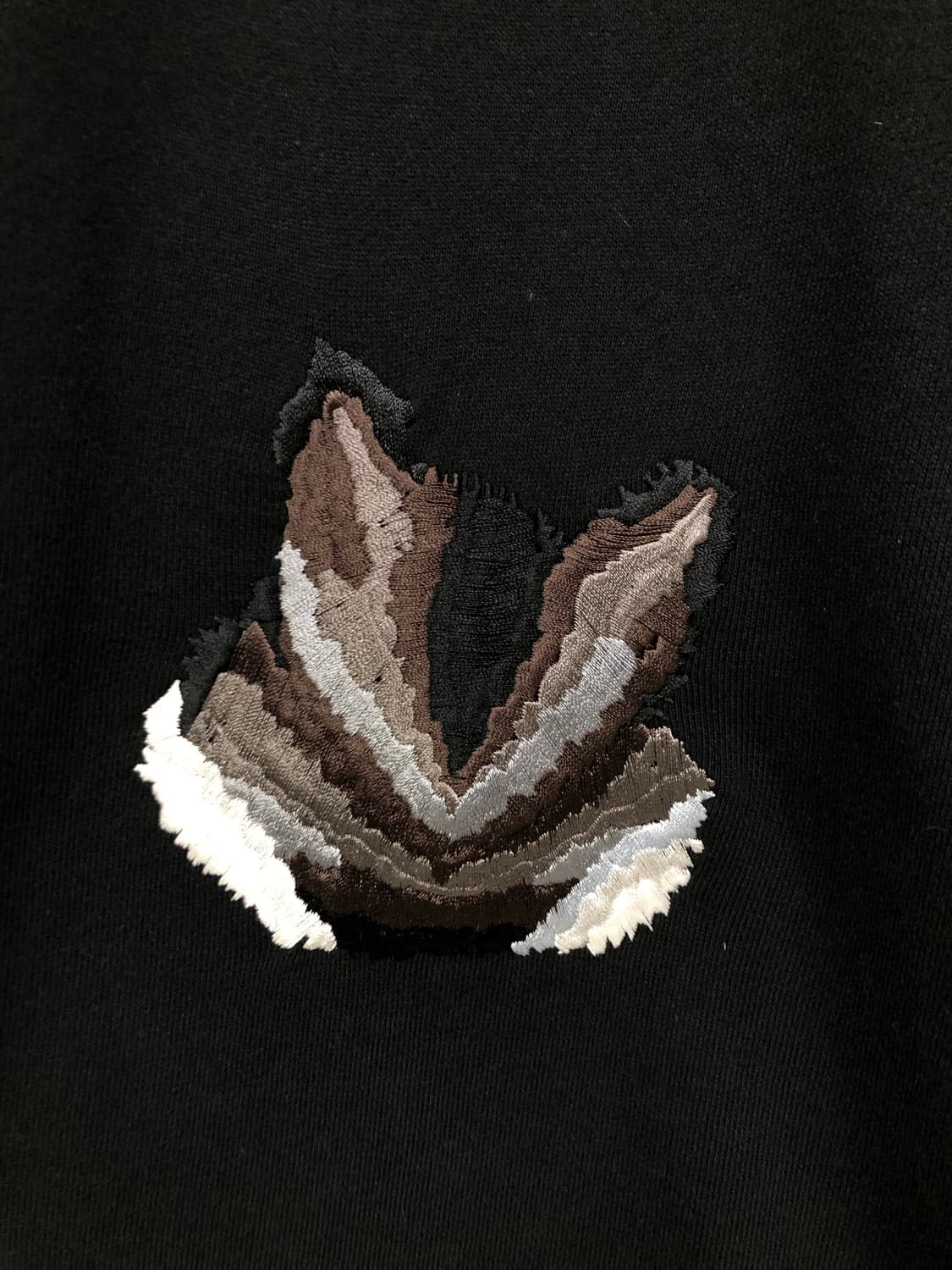 메종키츠네 양면 폭스헤드 맨투맨 L _ 블랙 상품이미지6