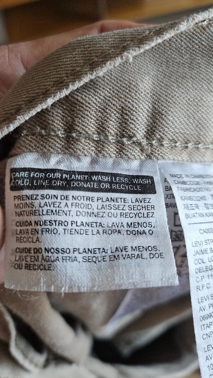 리바이스 514 (04514-0245) 스트레이트핏 상품이미지4