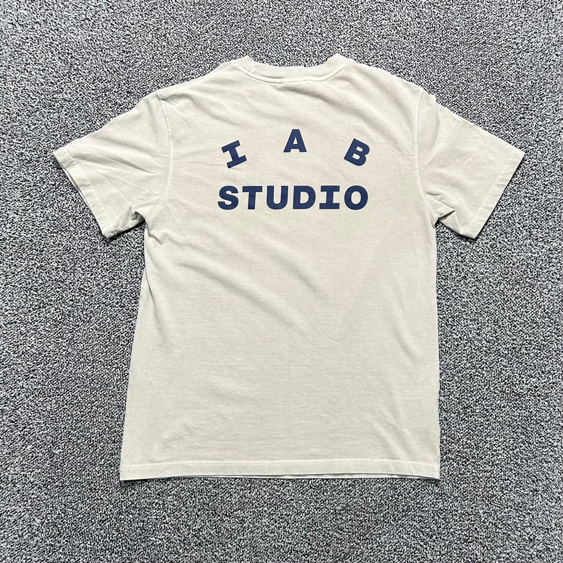 아이앱 스튜디오(I.A.B STUDIO)오트밀 피그먼트 티셔츠 상품이미지6