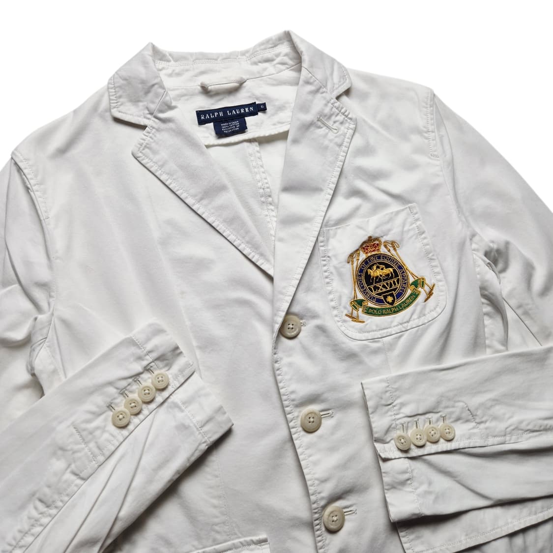 [6] 폴로 랄프로렌 크레스트 로고 코튼자켓 상품이미지1