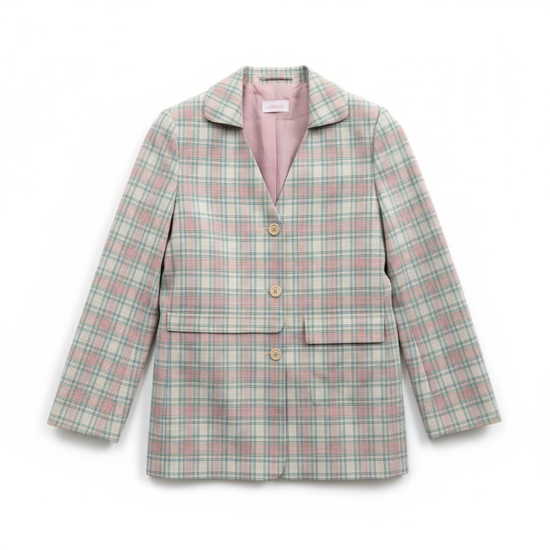 Sinoon vintage check jachet 상품이미지1