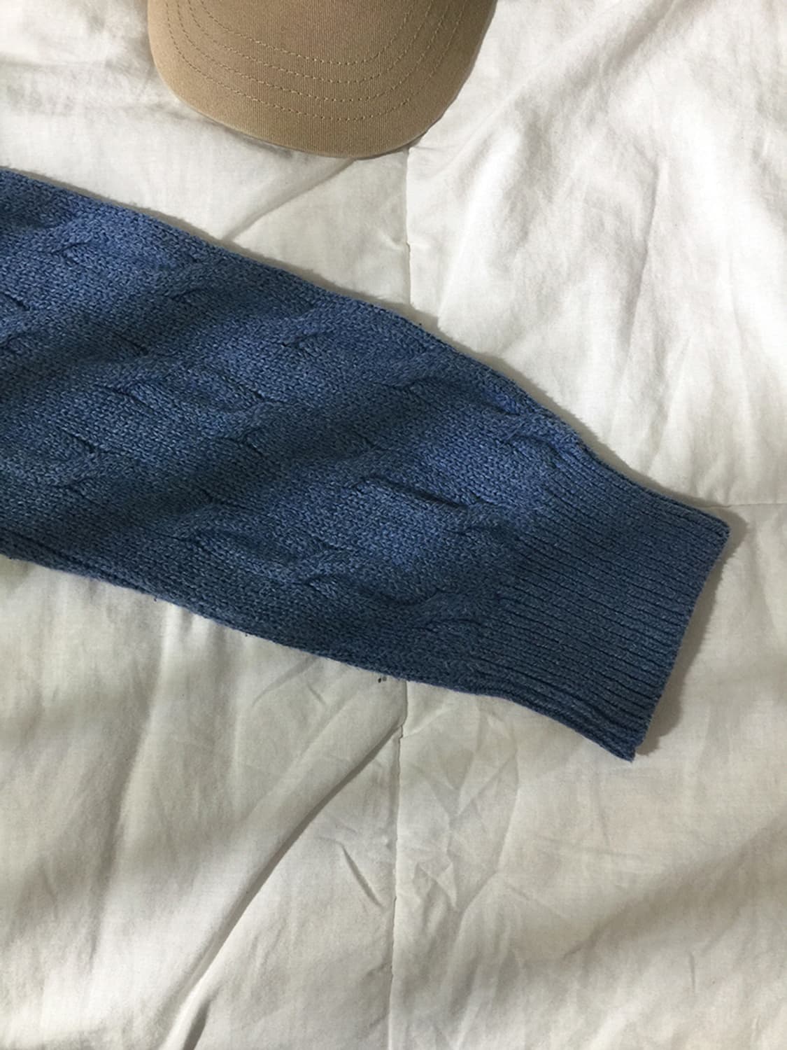 (WOMAN) 폴로랄프로렌 반집업 니트 스웨터 XL 상품이미지3