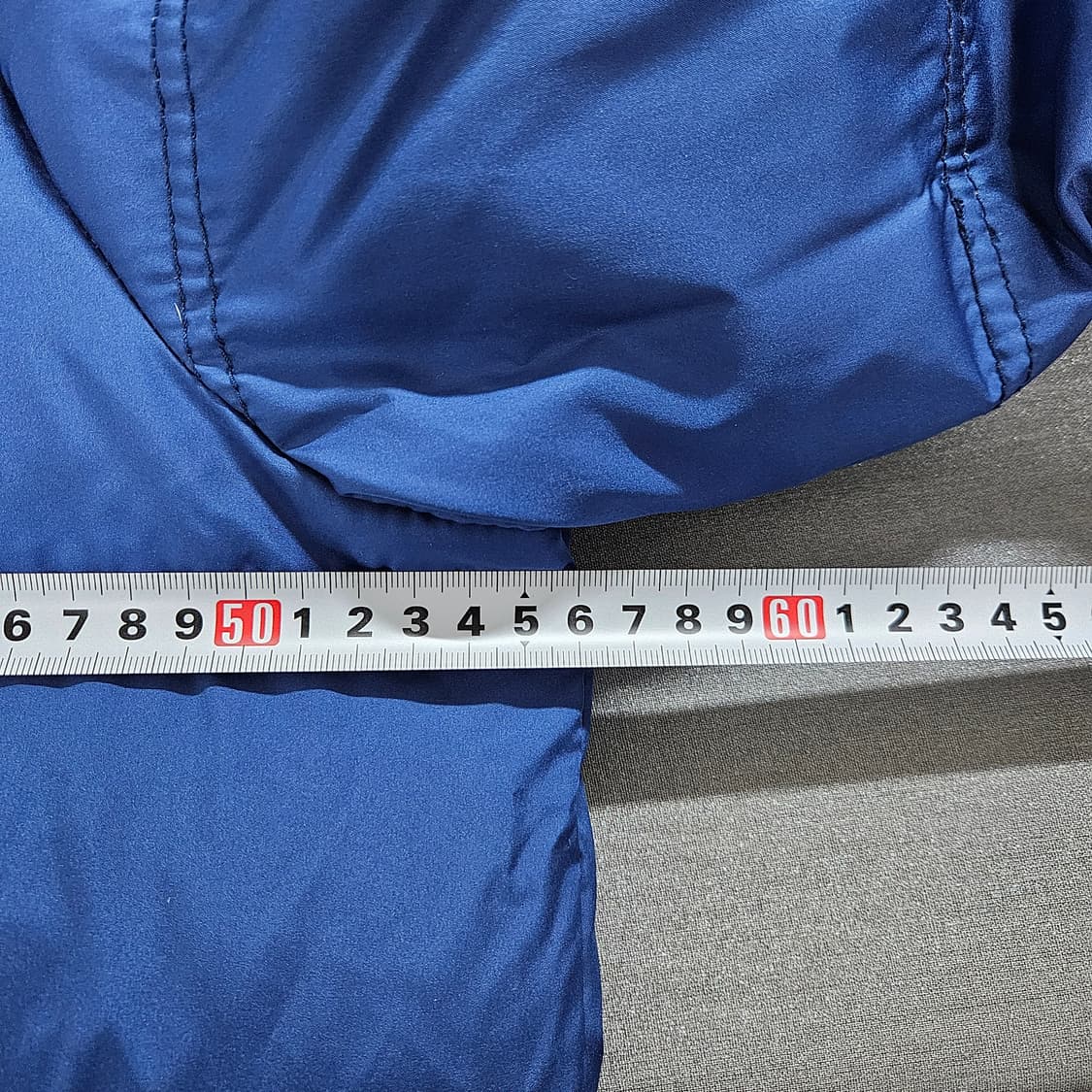 새상품 M 아베크롬비 덕다운 패딩 블루 상품이미지6