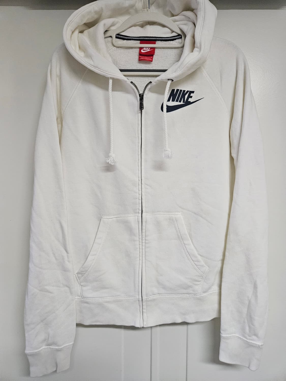 나이키 후드집업 L 흰색 상품이미지1