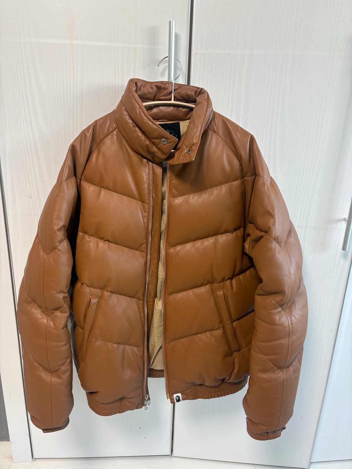 베이프 레더 패딩 상품이미지1