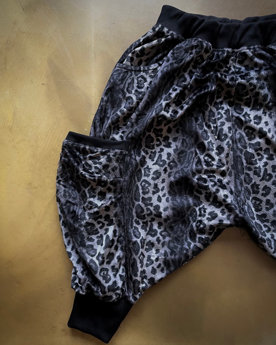 2000s Clash Ahead Leopard Baggy Pants 상품이미지4