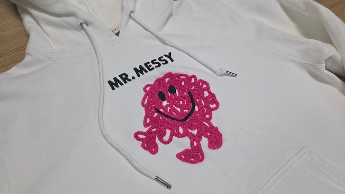산드로 옴므 미스터 Messy 후드 티셔츠  상품이미지3