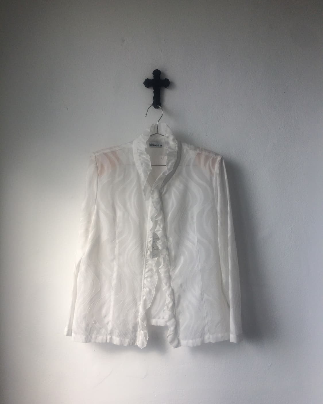 Pattern see through jacket 상품이미지2