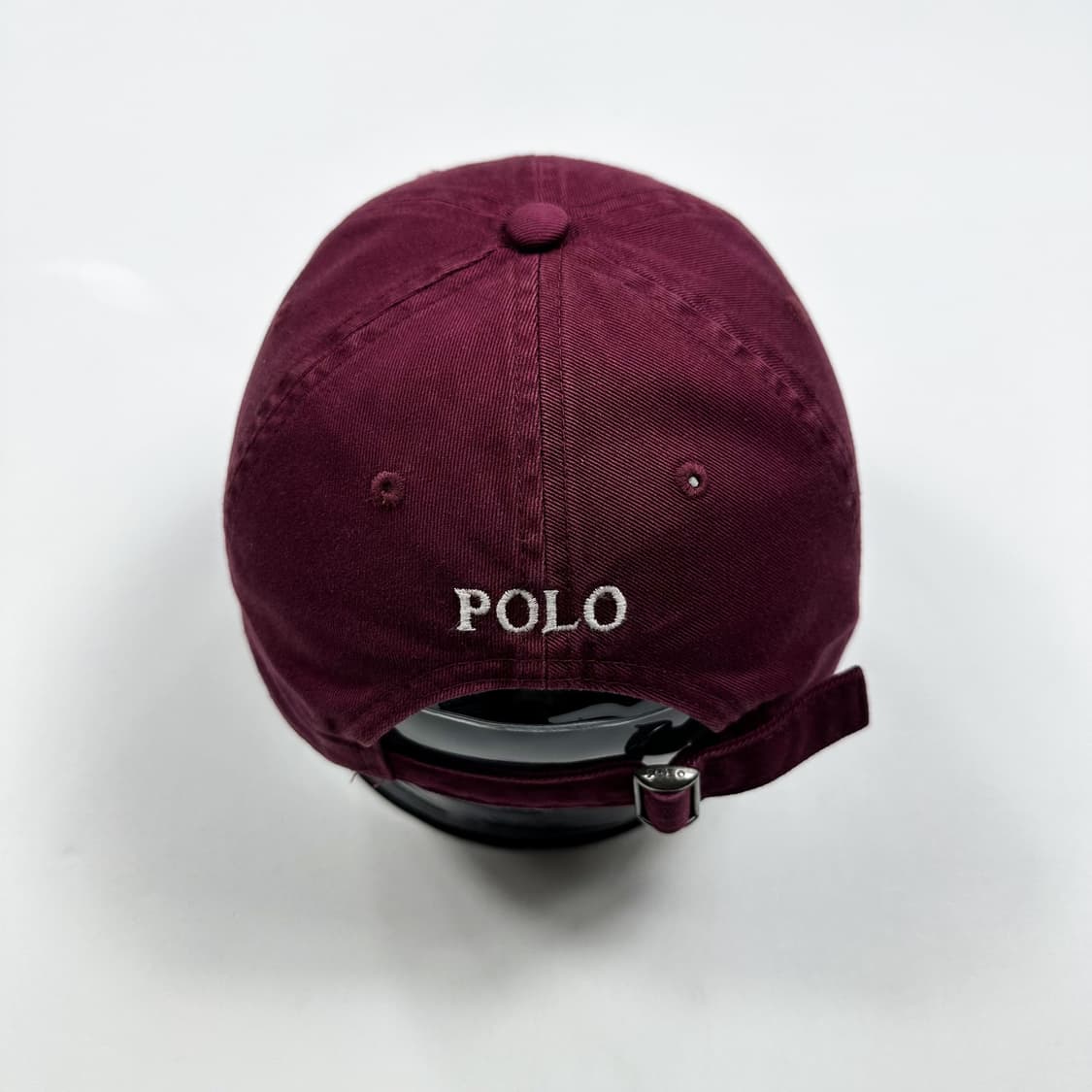 폴로 랄프로렌 클래식 베이직 볼캡 버건디 상품이미지3