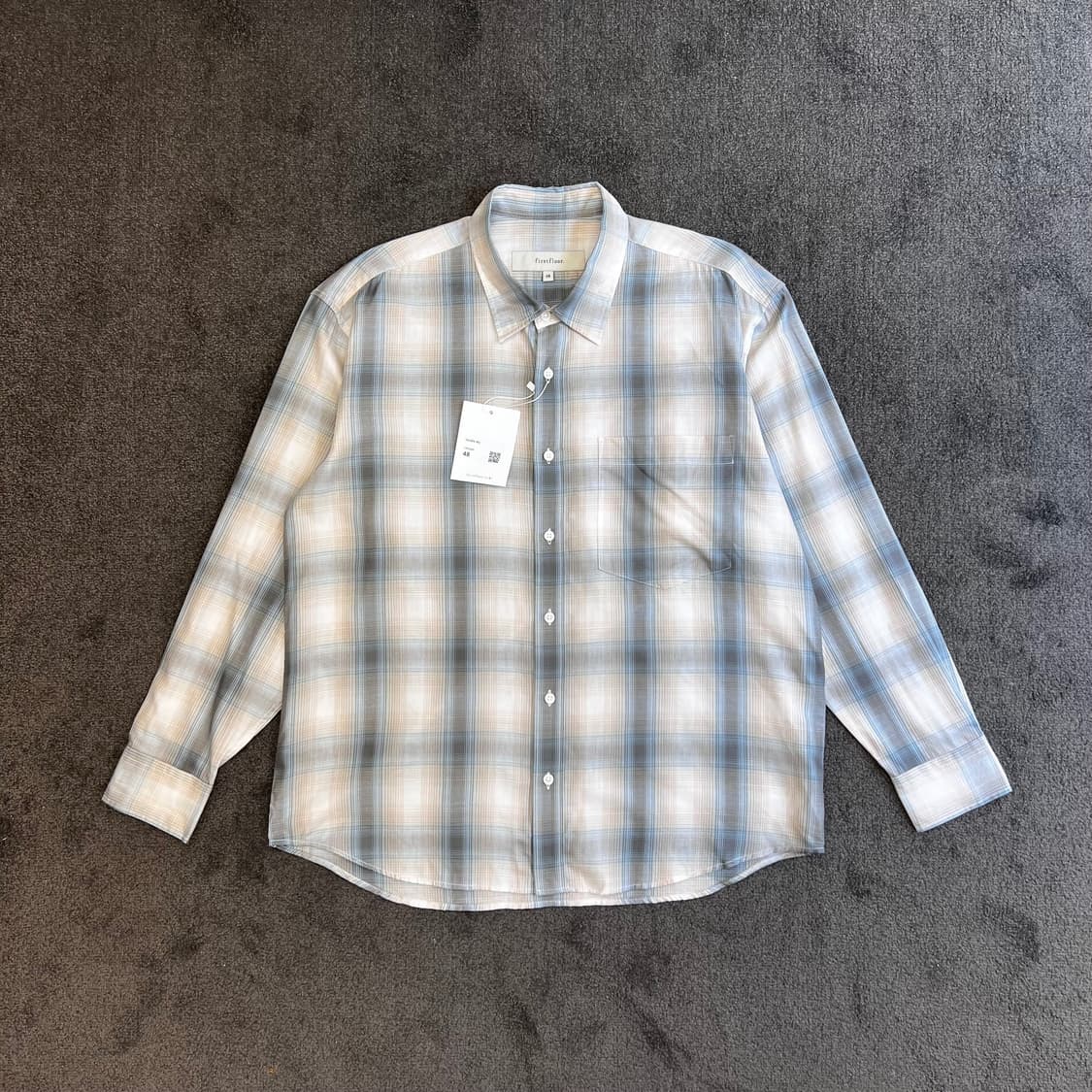 firstfloor 체크 셔츠 상품이미지1