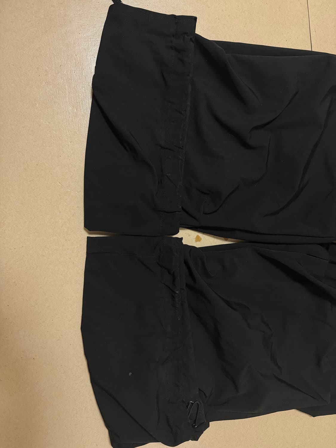 [1] 코이세이오 스마트어반유즈풀 coyseio 스트랩 라인 팬츠 블랙 상품이미지3