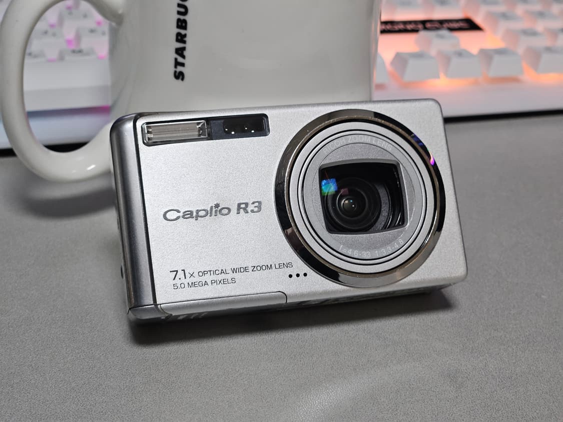 리코 카프리오 R3 빈티지 디카 실버 상품이미지2