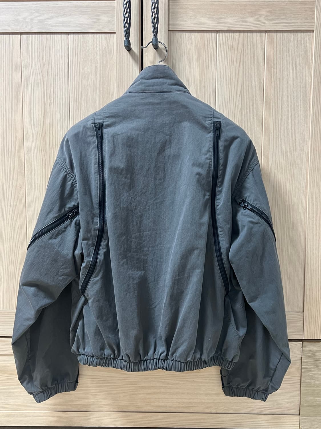 쿠어 멀티 집업 블루종 다크그레이 M 상품이미지2