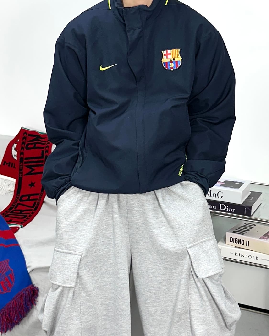 나이키 07-08 바르셀로나 자켓 M 상품이미지1