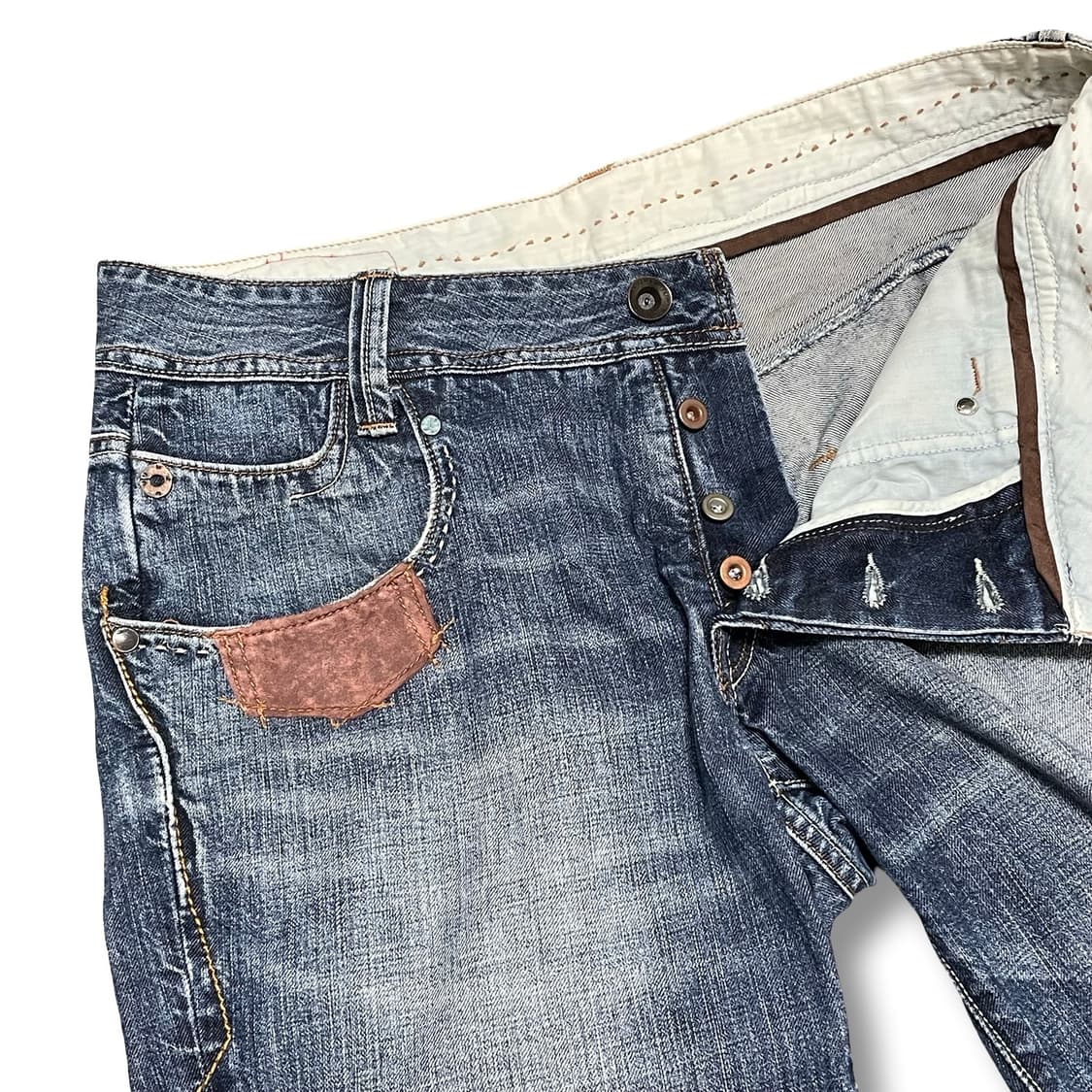[36] 리바이스 코퍼 copper 버튼플라이 빈티지 부츠컷 데님 청바지 상품이미지5