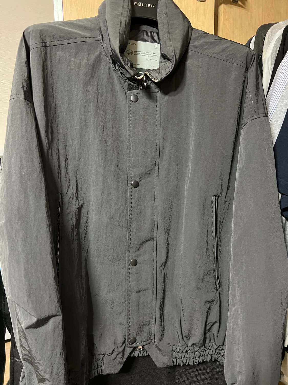 벨리에 가르송 블루종 점퍼 105사이즈 새상품 상품이미지2