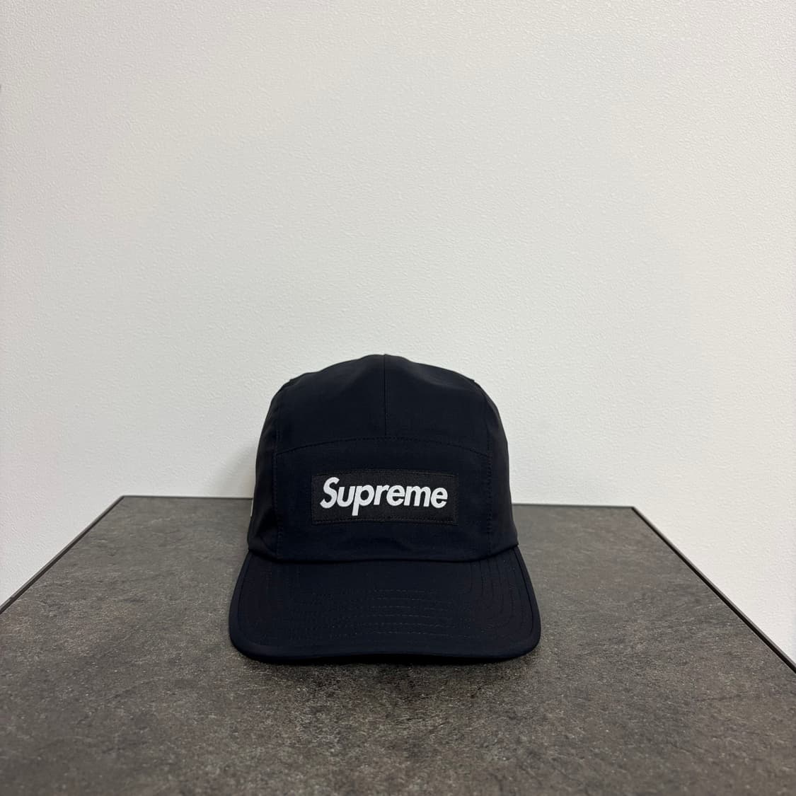 (OS) 슈프림 박스로고 캠프캡 모자 고어텍스 블랙 상품이미지1