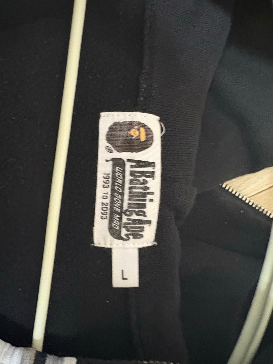 베이프 후드집업 L 상품이미지2