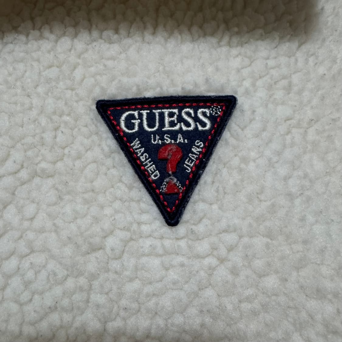 게스 뽀글이 후리스 자켓 상품이미지4