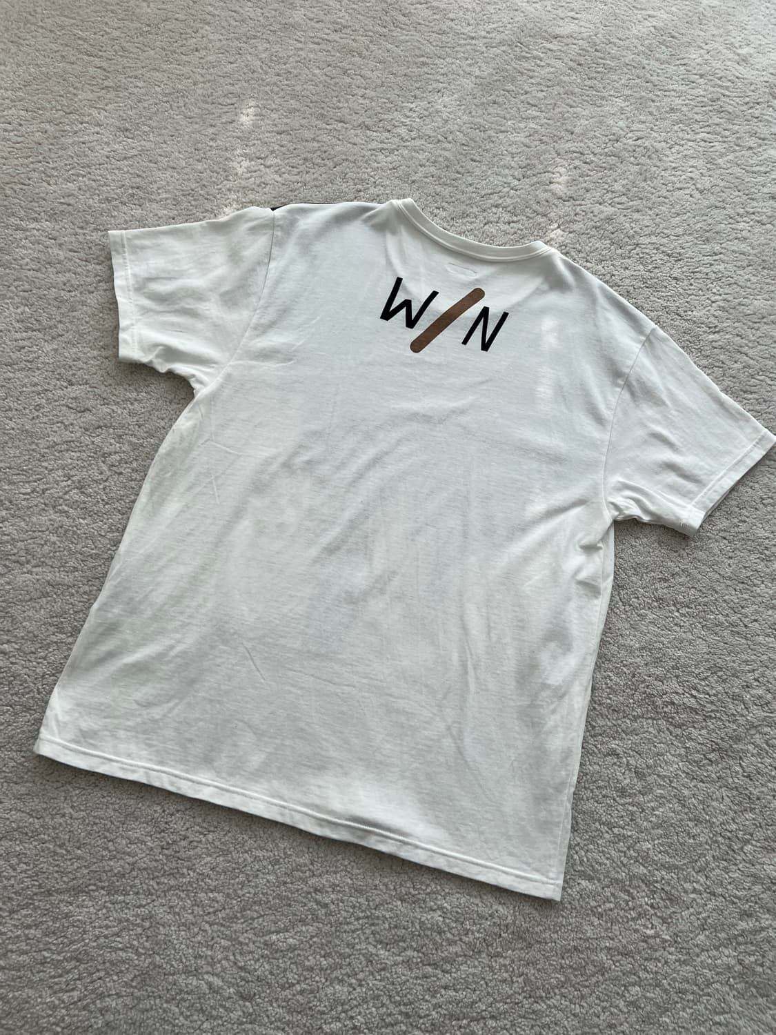 캐피탈 반다나 티셔츠 화이트 상품이미지5