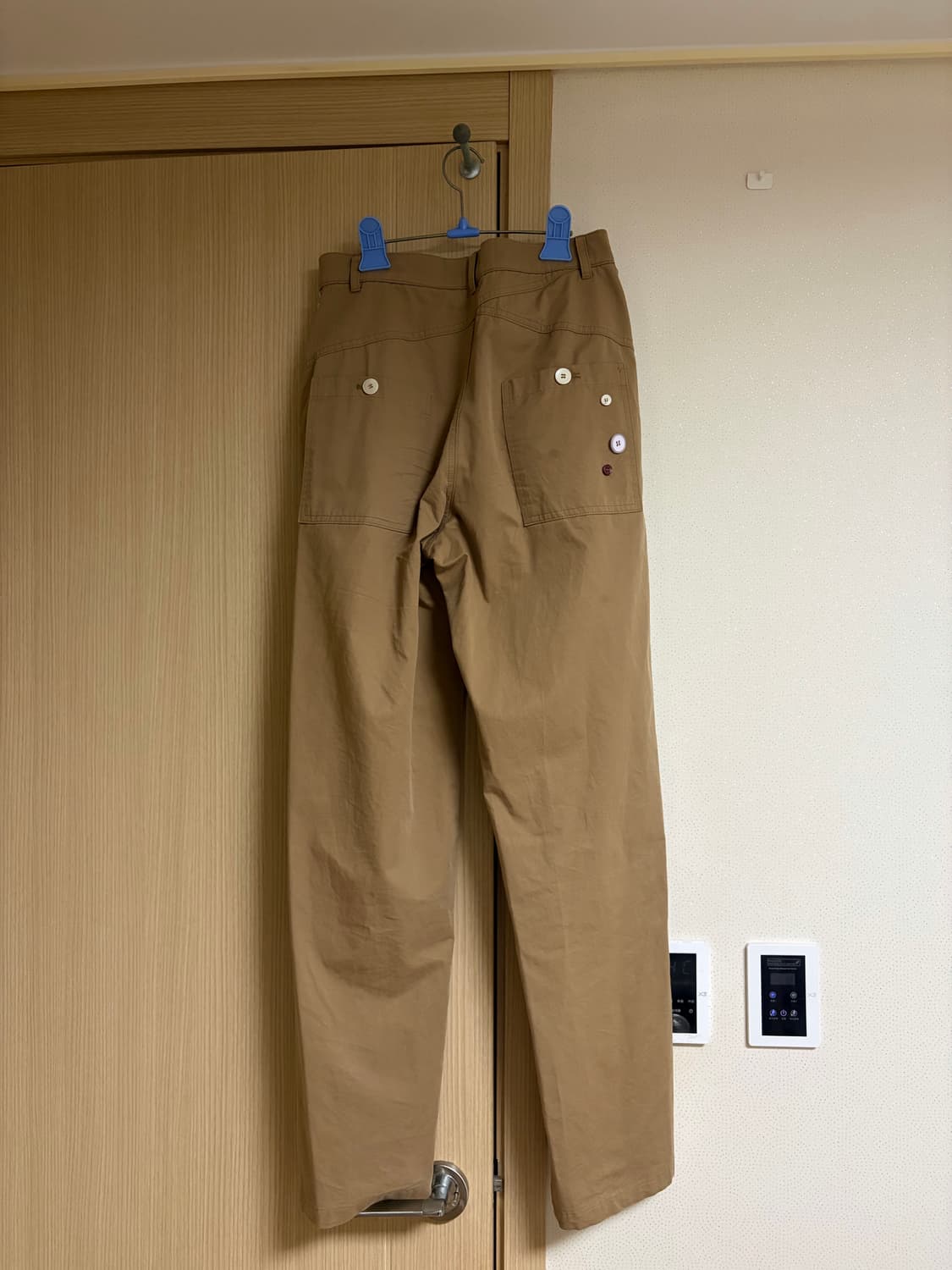 웨이비니스 멀티 버튼 코튼 팬츠 1 사이즈 상품이미지5