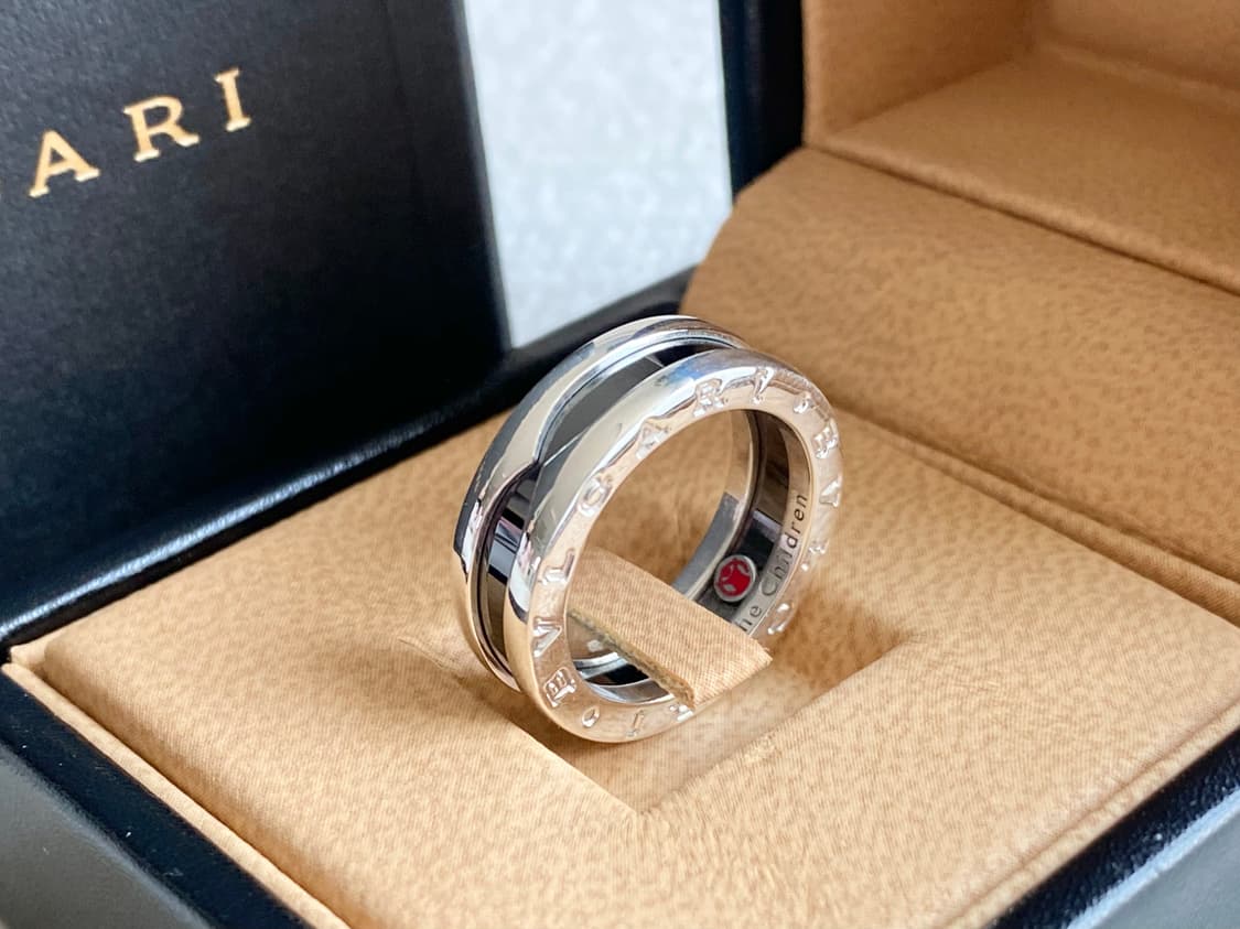 불가리 세이브더칠드런 반지 53호 스털링 실버 상품이미지1