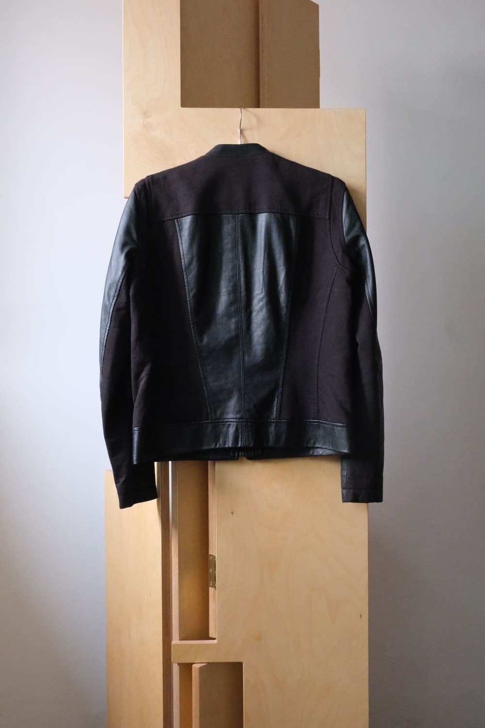 HELMUT LANG Panel Leather Blouson 상품이미지2