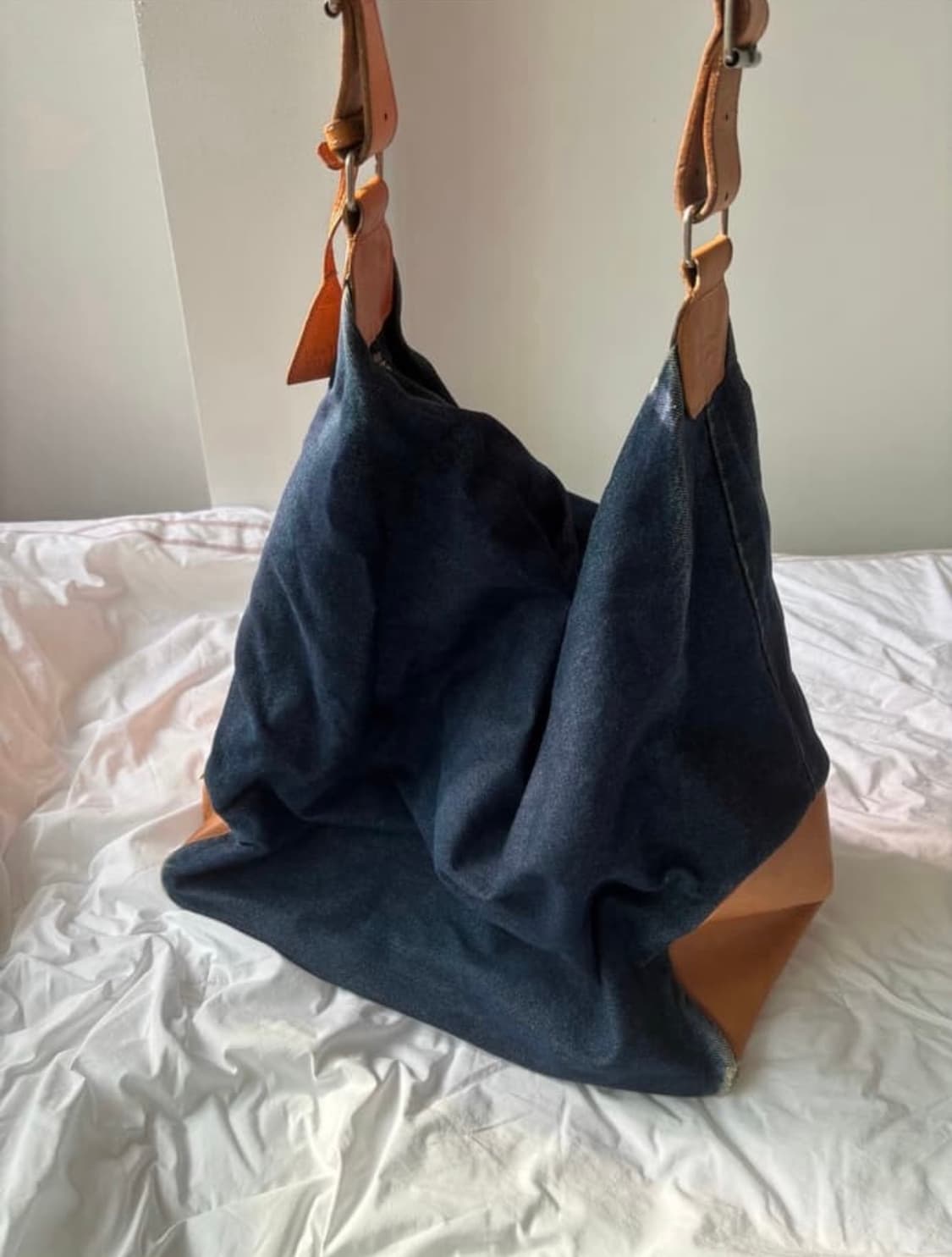 라프시몬스X이스트팩데님 호보백 상품이미지1