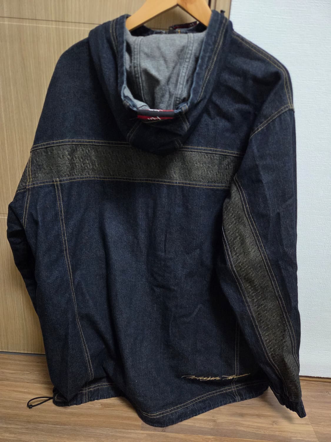 마자플라바 데님 후드 숏파카 L 상품이미지2