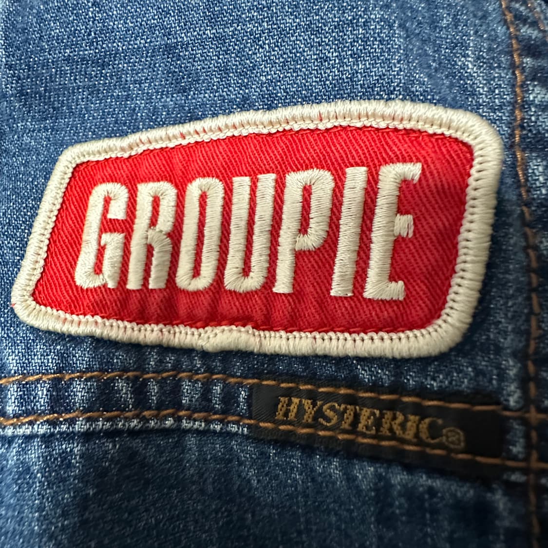 HYSTERIC GLAMOUR denim zipup jacket 상품이미지3