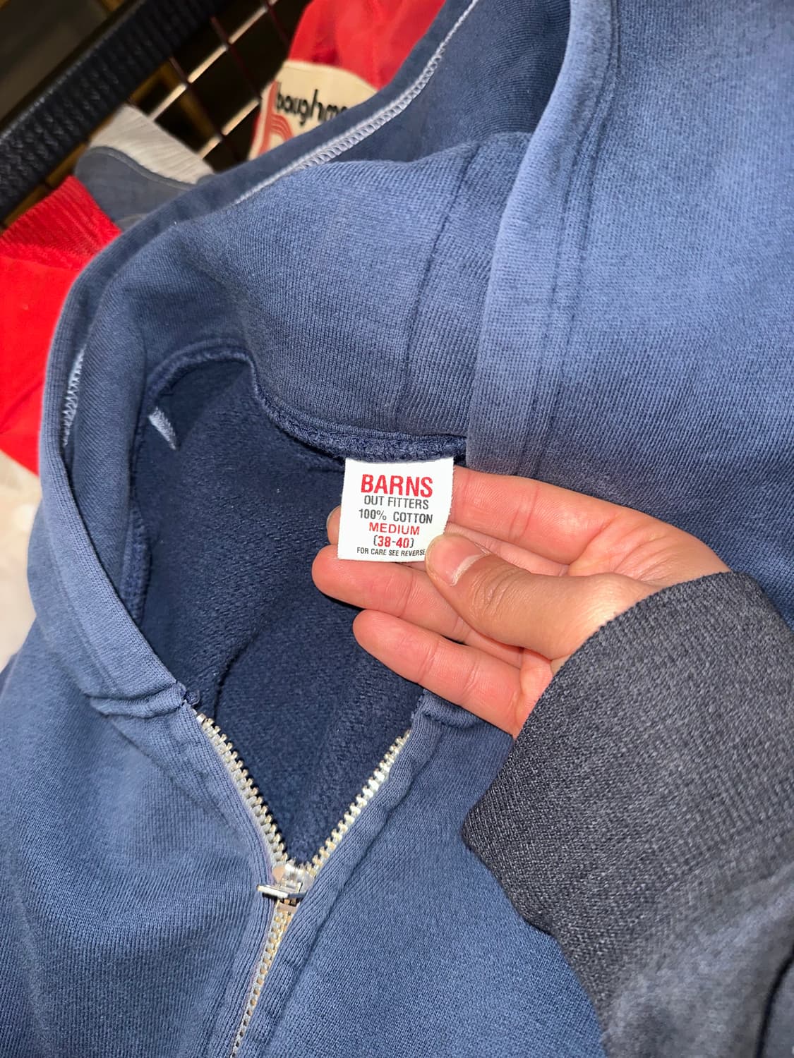 Barns Outfitters color hood zip-up 상품이미지10