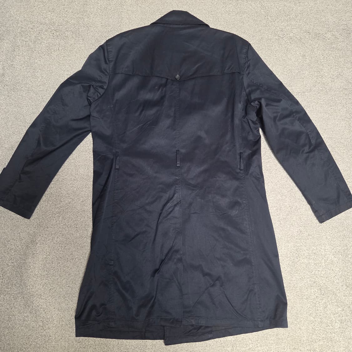 GU 코튼 트렌치 코트 L(100) 상품이미지7