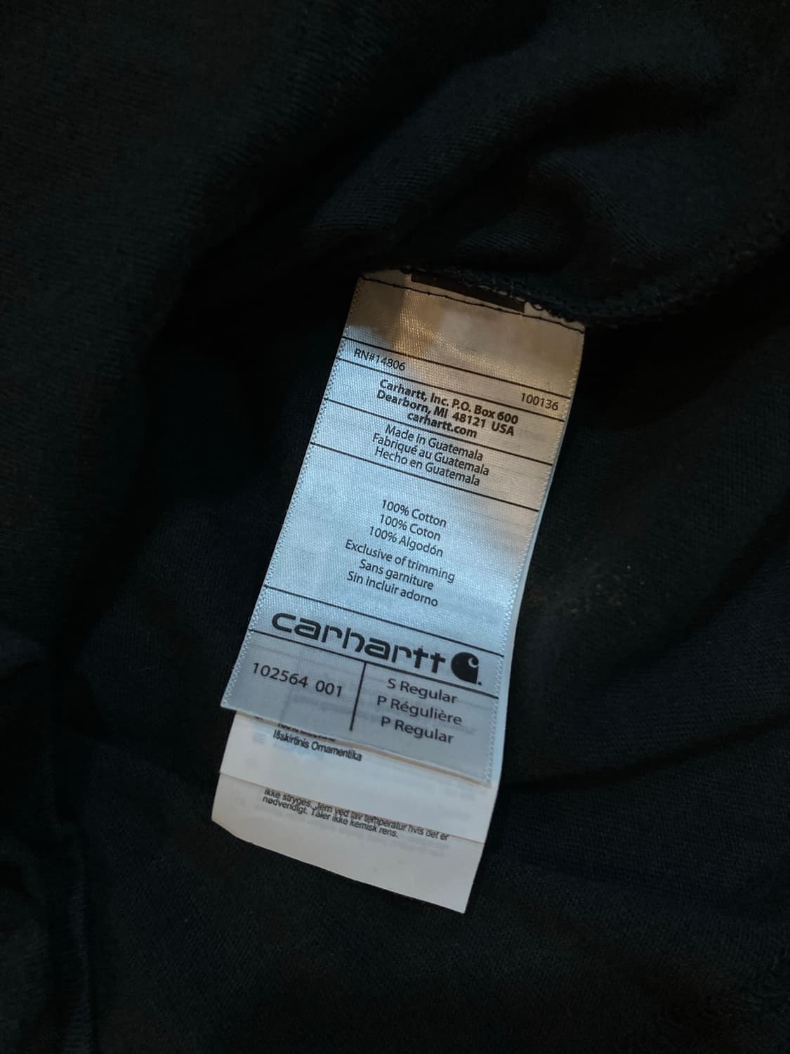 칼하트 릴랙스핏 롱슬리브 상품이미지5