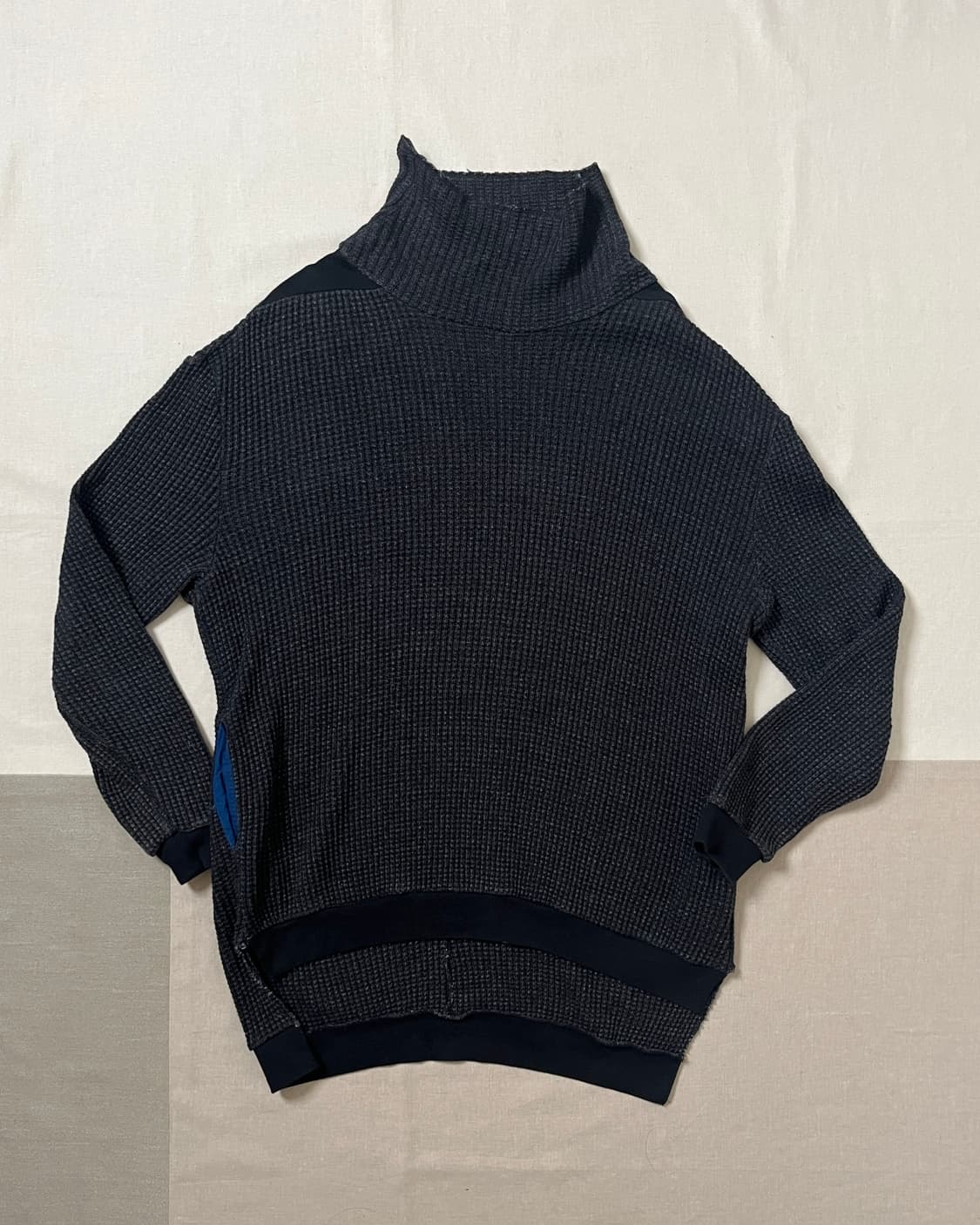 Leh 와플 하이넥 써멀 터틀넥 beatnik turtle sweater 상품이미지1