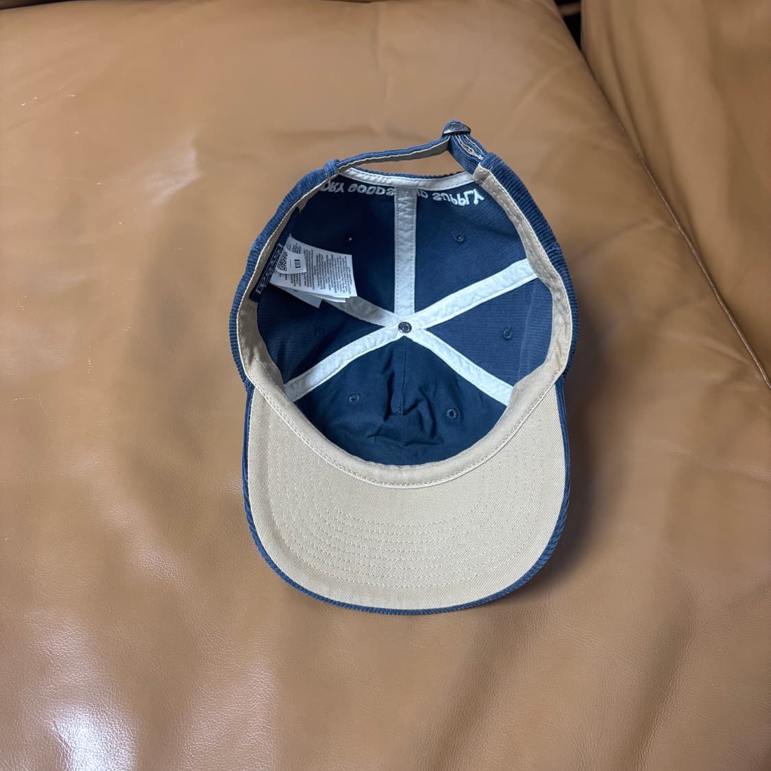 폴로 랄프로렌 6패널 볼캡 모자 코듀로이 아플리케 상품이미지6