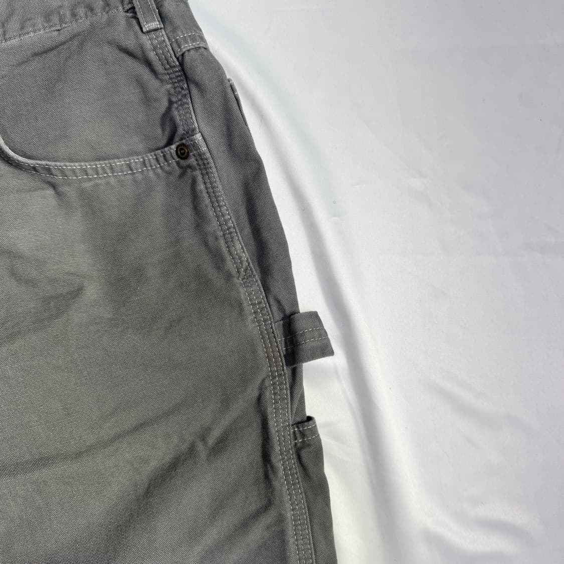 칼하트 그레이 카펜터 팬츠 B159 CHR 상품이미지3