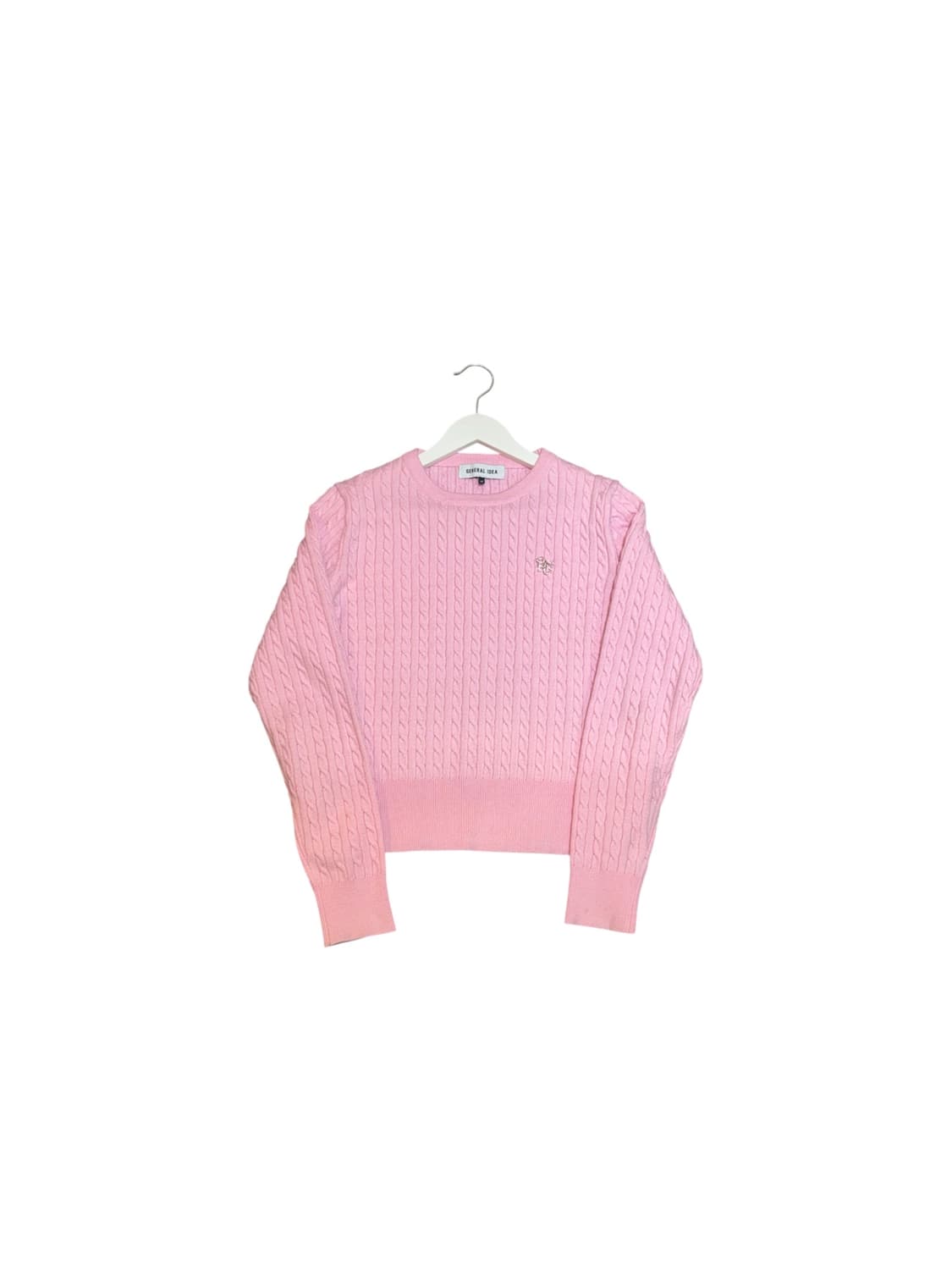 제너럴아이디어 여성 꽈배기 니트 스웨터 M 상품이미지1