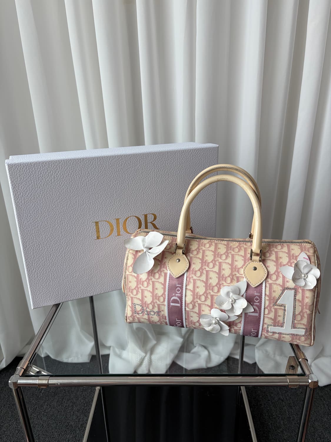 디올 오블리크 로맨틱 보스턴백 상품이미지2