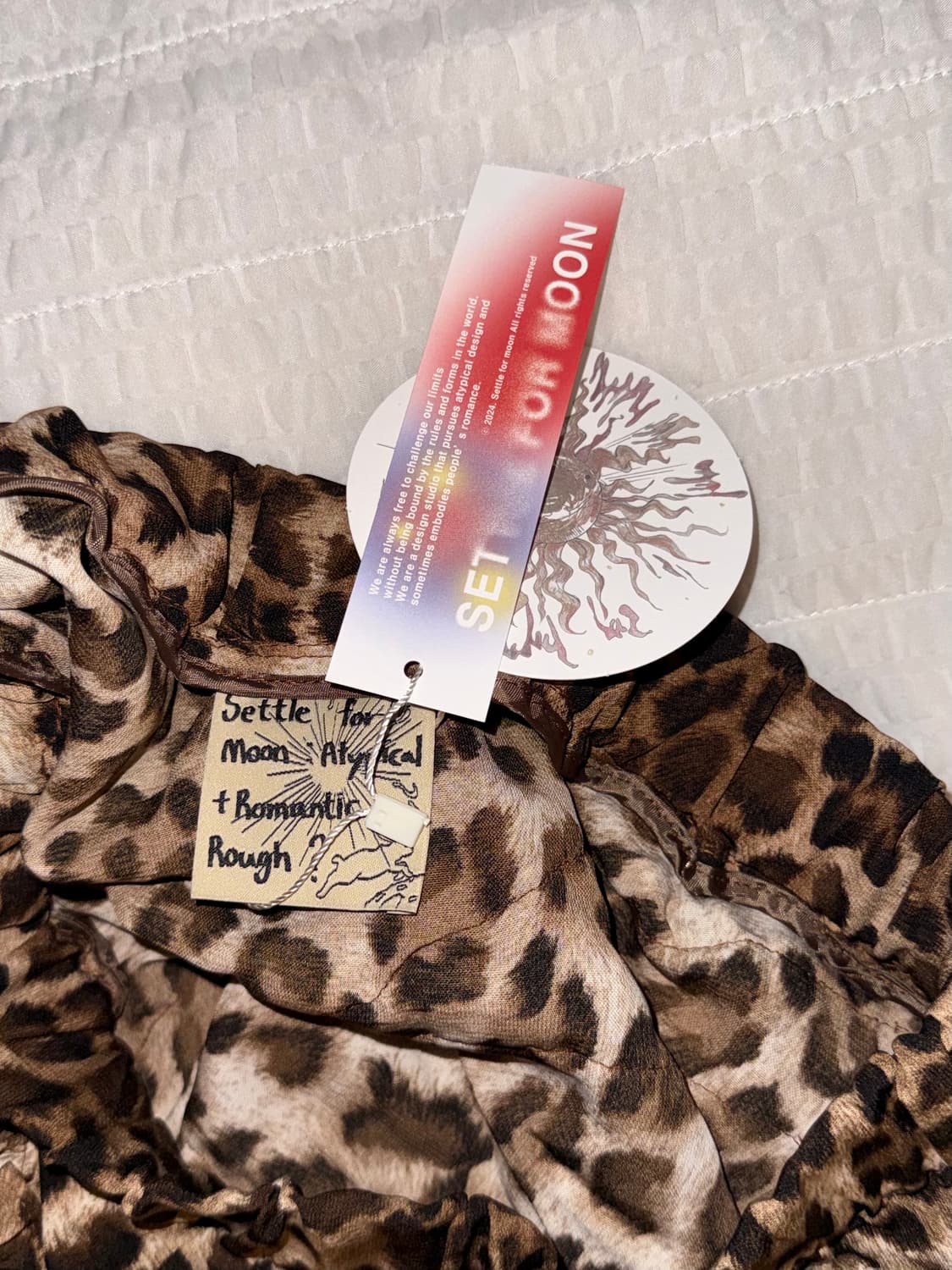 (새상품) 세틀포문 레오파드 스커트 상품이미지4