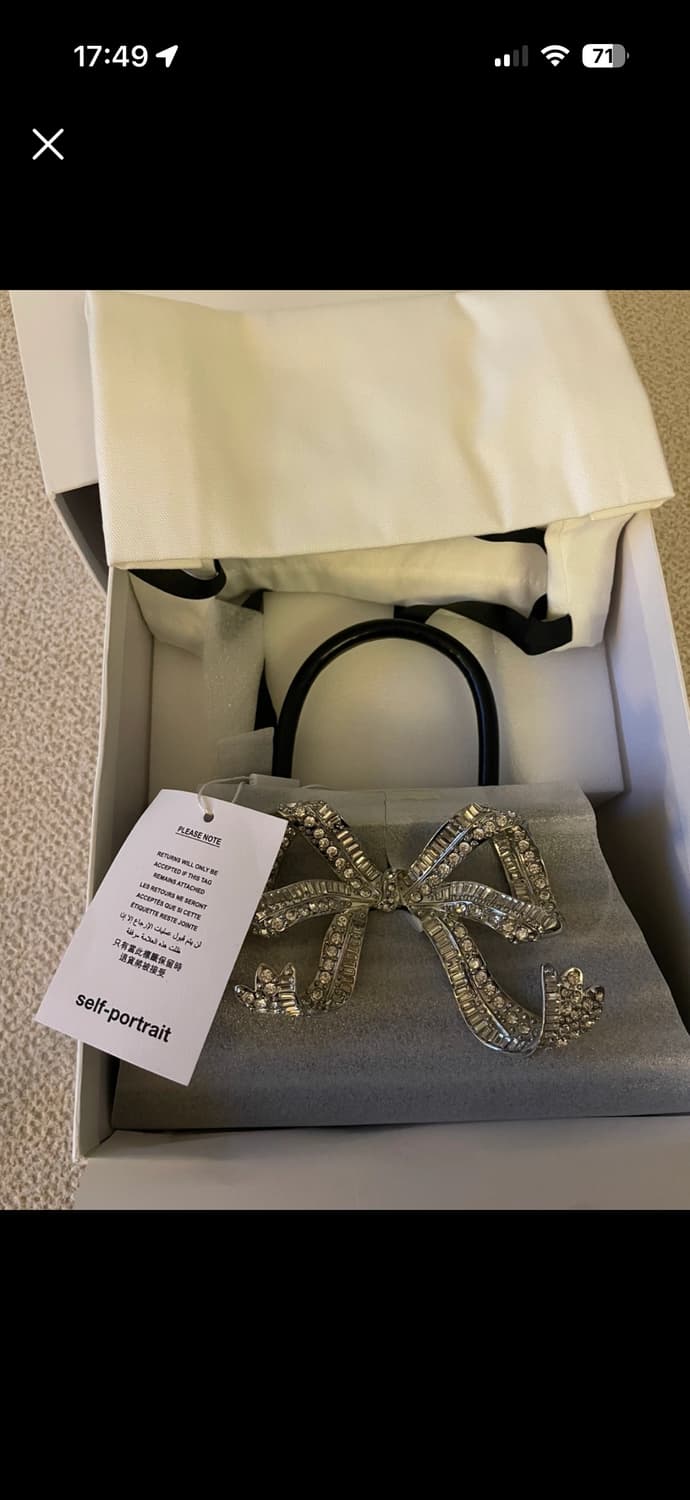 셀프포트레이트 가방 AW22 300 black 상품이미지4