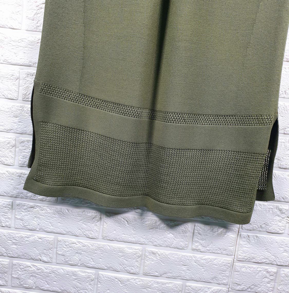 [55]시스템 펀칭 디테일 니트 원피스 상품이미지6