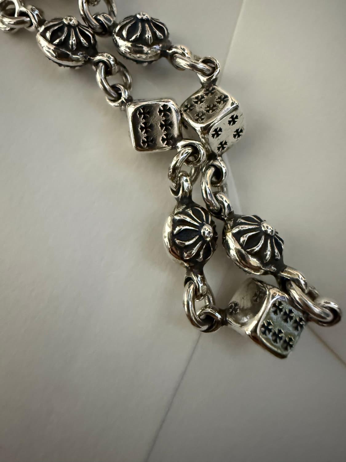 크롬하츠 다이스팔찌 8링크 새상품 상품이미지3