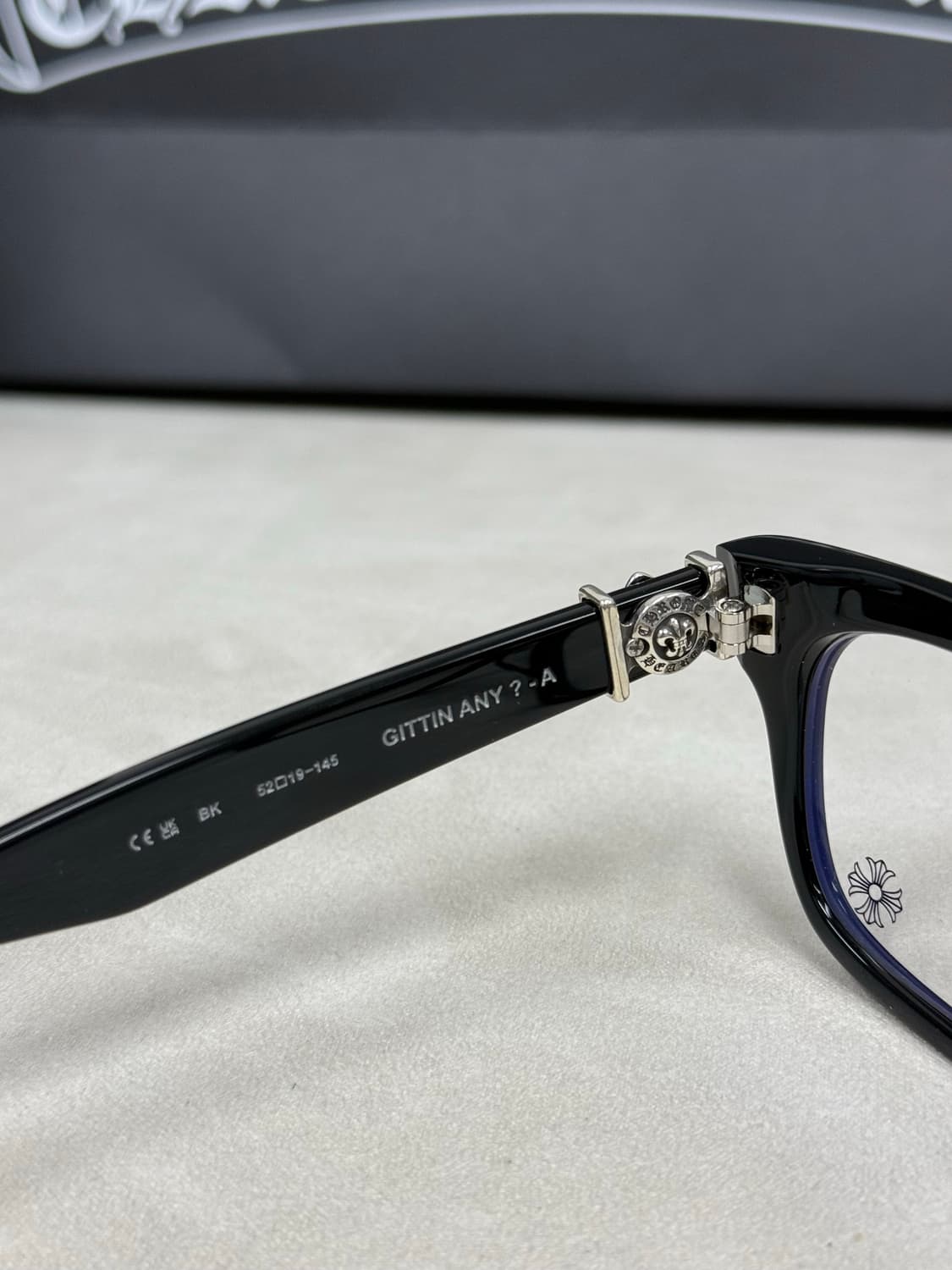 크롬하츠 지티아니 아시안핏 블랙  Chrome Hearts Gittin 상품이미지6