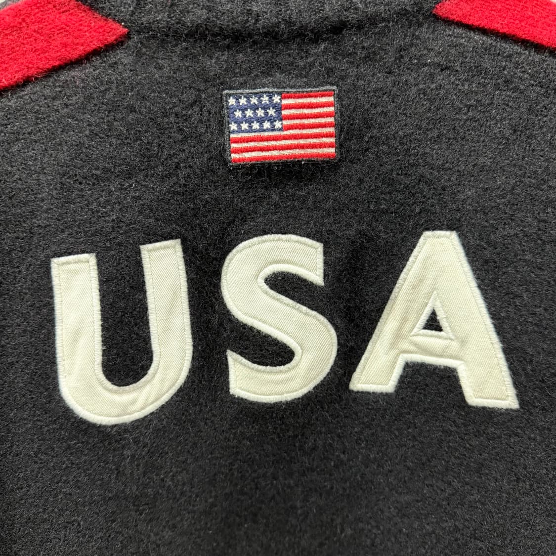 L 폴로 랄프로렌 빅포니 USA 램스울 니트 집업 자켓 상품이미지5