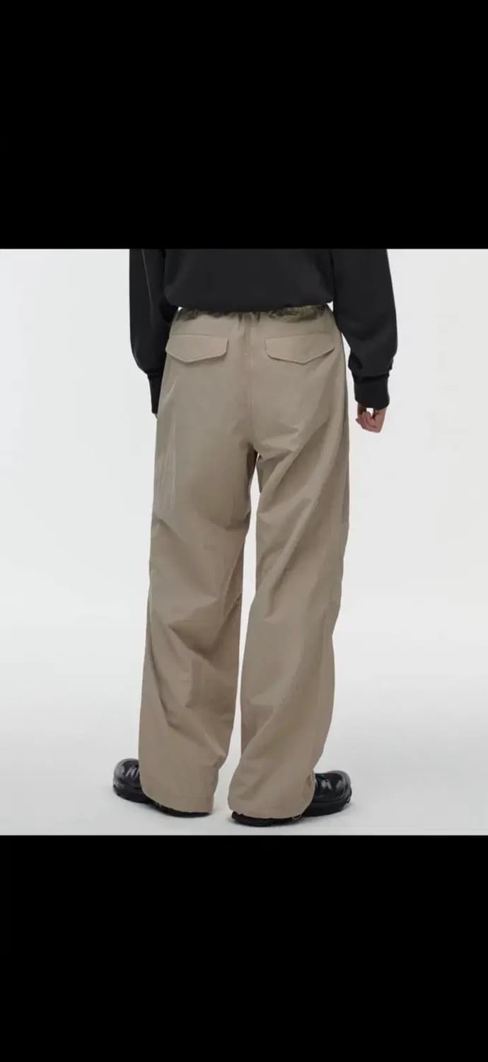 [새상품] 나일론 파라슈트 팬츠 베이지 28 상품이미지2