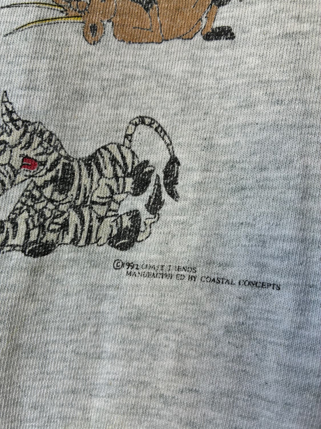 90s FRUIT OF THE LOOM Animal Graphic Tee 상품이미지7