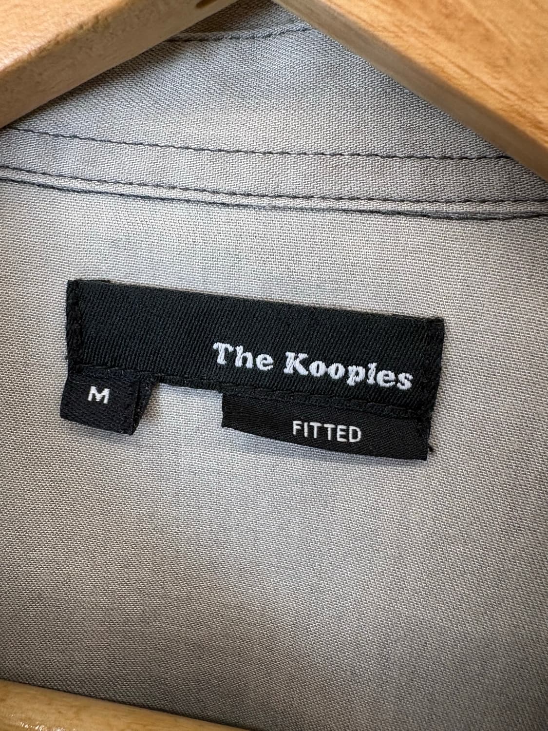 The Kooples 빈티지 스컬 자수 워싱 셔츠 상품이미지6